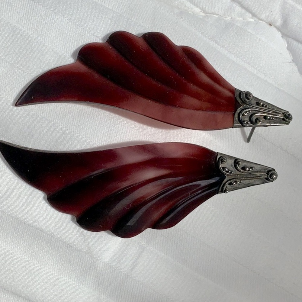 Vintage Wing Earrings